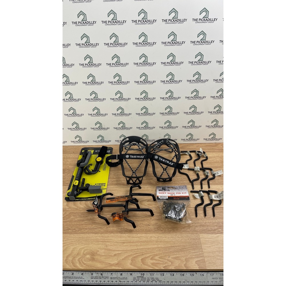 Hawk Xtendible Tree Arm Yaktrax Cleats Muddy Hooks Big Dog Pin Kit Hunt Bundle